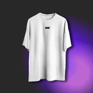 RRARE White Tee with Signature Logo