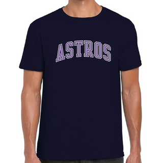 ASTROS T-Shirt Retro Triple Image