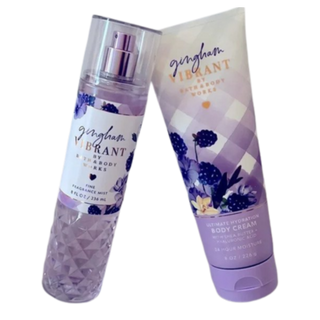 Gingham Vibrant Fine Fragrance Mist and Ultimate Hydration Body Cream Set.