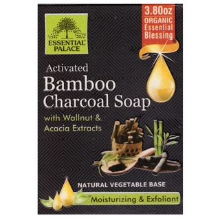 Activated Bamboo Charcoal With Walnuts and Acacia Extracts Soap