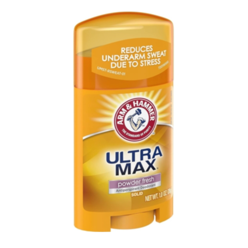 Arm & Hammer Ultra Max Powder Fresh Antiperspirant Deodorant 1.0 Oz Travel Size Main Image