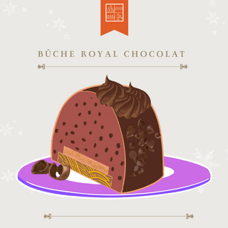 Bûche Royal Chocolat