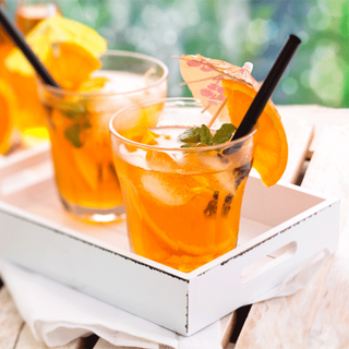 Orange Basil Mojito