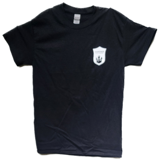Black short Sleeve  T-Shirt - Only for middle school students - 7th -8th grade/ Solo para estudiantes de la escuela intermedia del 7mo al 8vo grado.