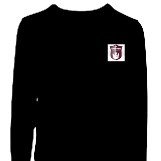 Black long Sleeve T-Shirt - Only for middle school students - 7th -8th grade/ Solo para estudiantes de la escuela intermedia del 7mo al 8vo grado.