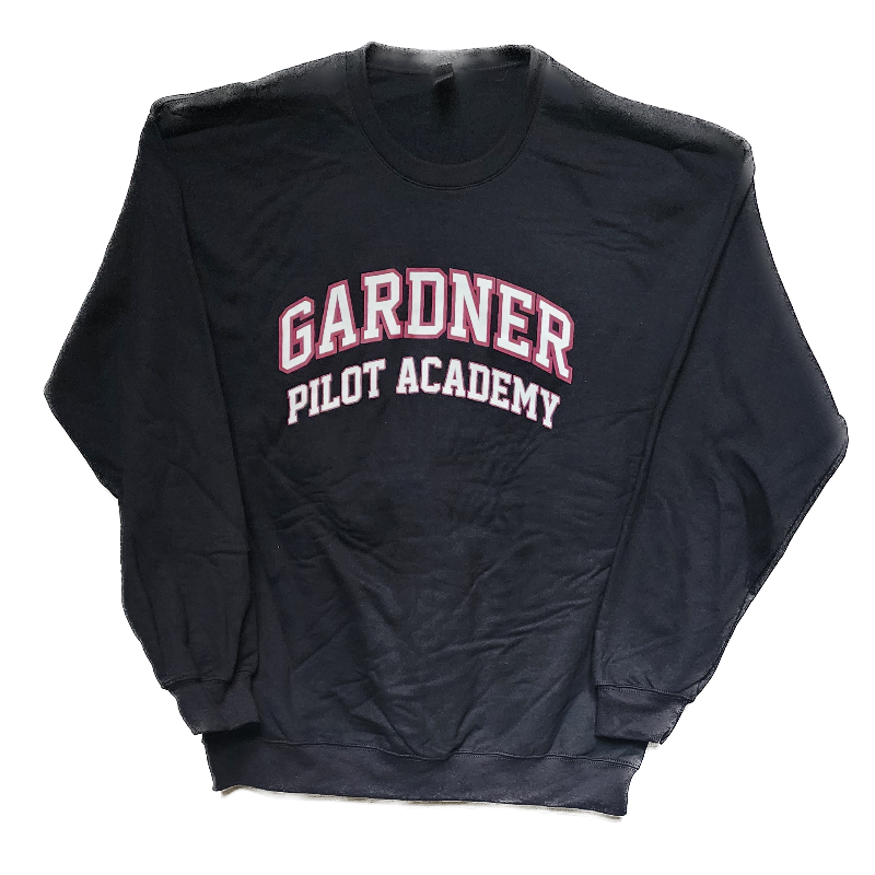 Black Crewneck Sweater - Only for middle School - Grade 7th-8th/ Solo para los estudiante de la escuela intermedia 7mo-8vo Main Image