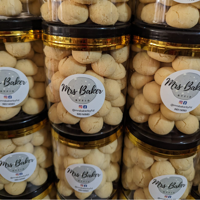 Suji Biscuit ( Semolina Cookies)