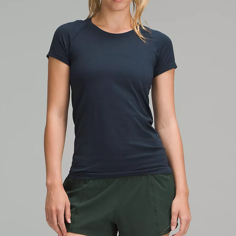 Swiftly Tech Short-Sleeve Shirt 2.0 *Hip Length - Navy