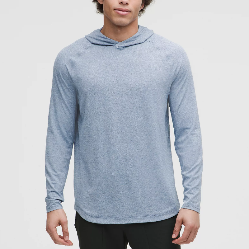 License to Train Hoodie - Heathered Washed Denim