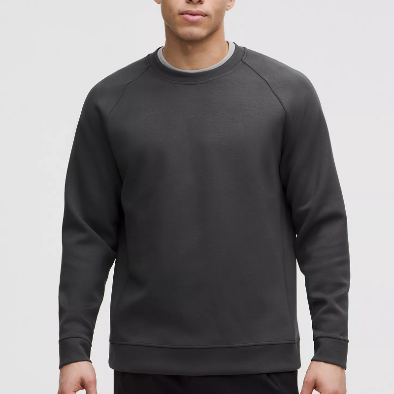 Smooth Spacer Classic-Fit Crew - Graphite Grey