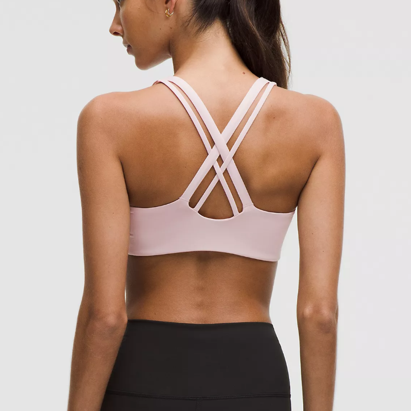 lululemon Energy Bra *Medium Support, B–D Cups * Evolve- Pink 