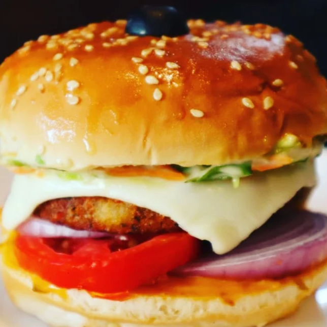 Classic Veg Cheese Burger