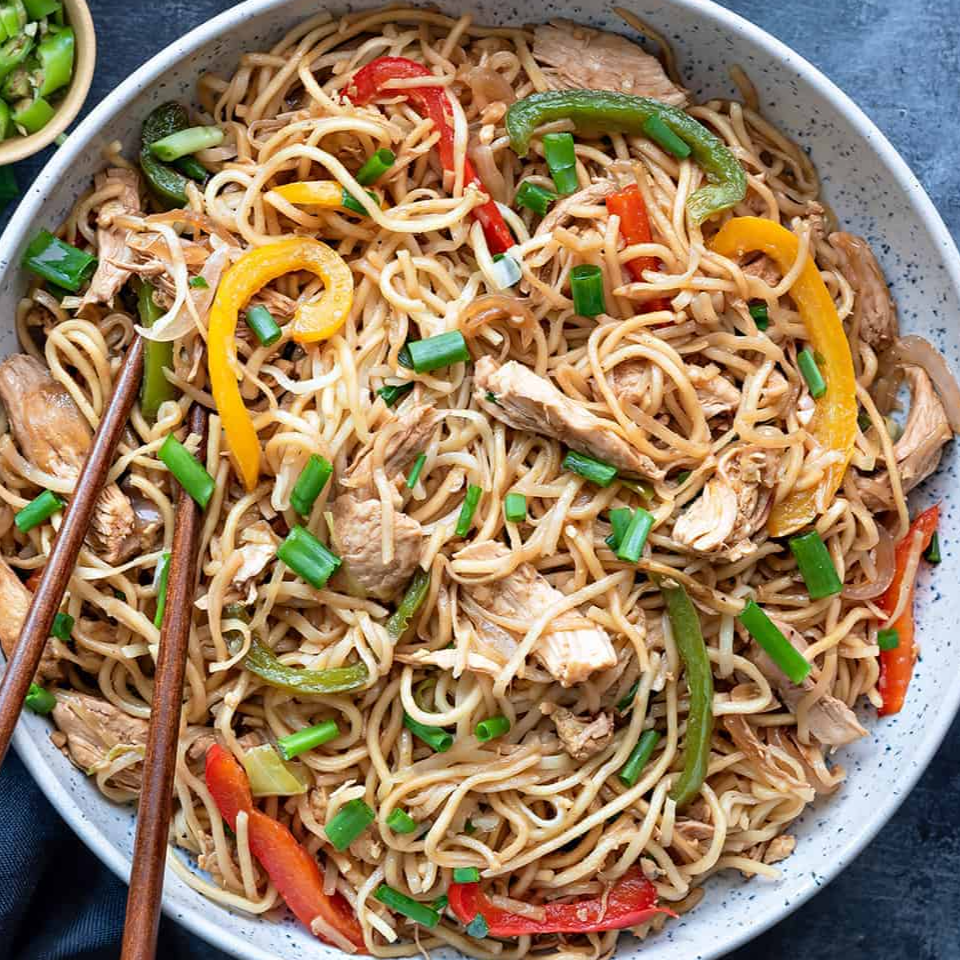 Egg Chicken Noodles