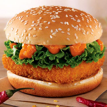 Crispy Paneer Cheese Patty Burger