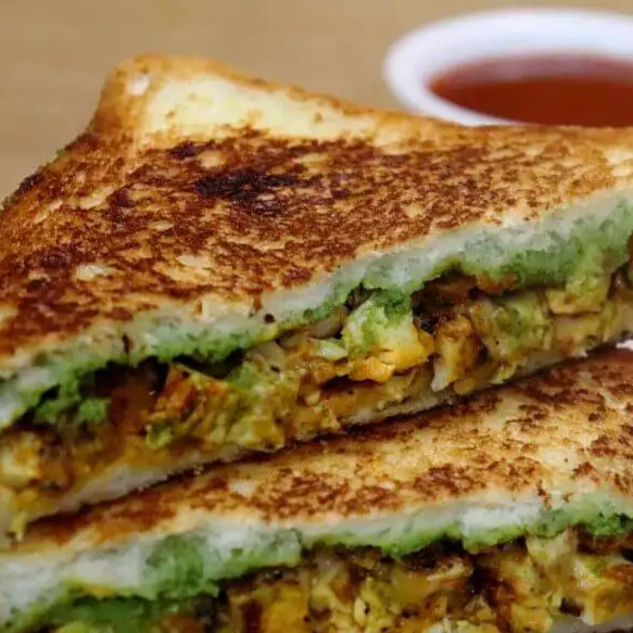 Tandoori Chicken Cheese Sandwich