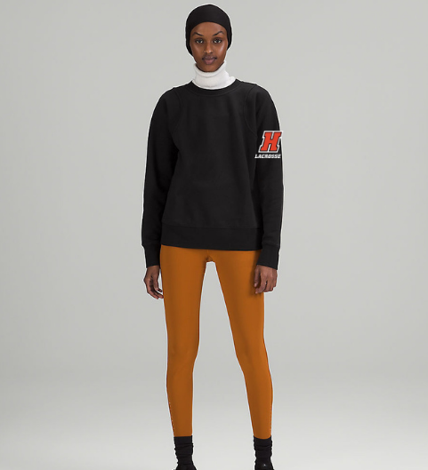 Women's Lululemon Loungeful Crewneck Pullover- Black 