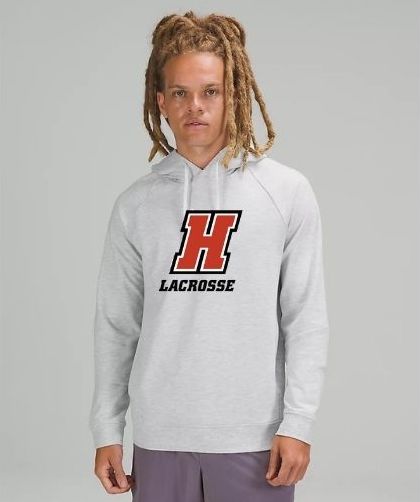 Men's Lululemon City Sweat Pullover Hoodie - Heathered Ultra Light Grey