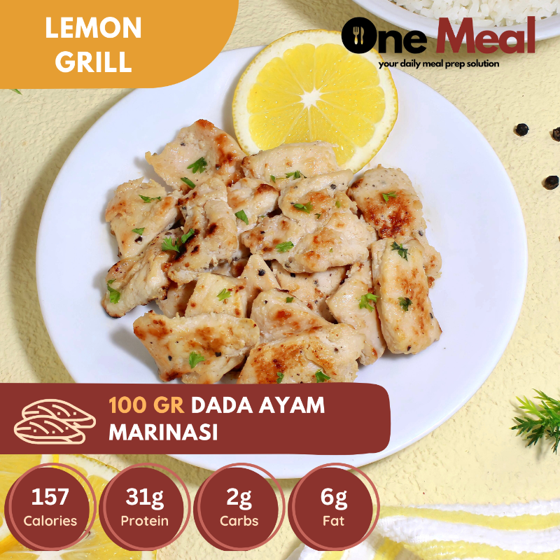 Frozen Meal Pack | Dada Ayam Fillet Lemon Grill - 100gr Main Image