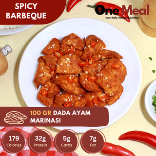 Frozen Meal Pack | Dada Ayam Fillet Spicy BBQ - 100gr