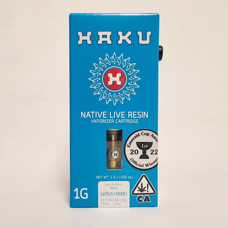 Haku | Lemon Kush Mints Catridge   Main Image