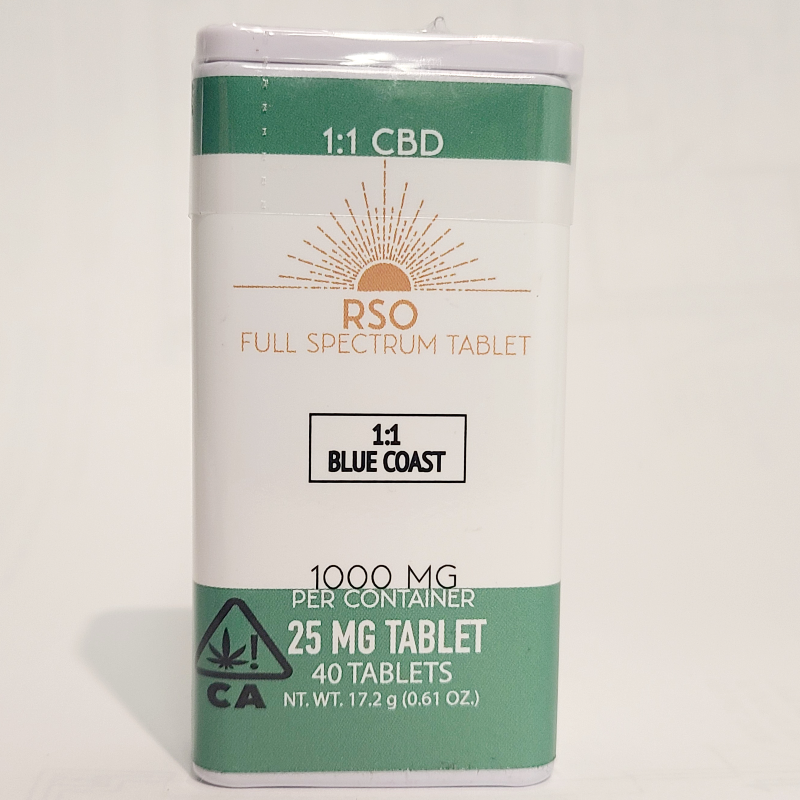 RSO Tablets | 1:1 Blue Coast Main Image