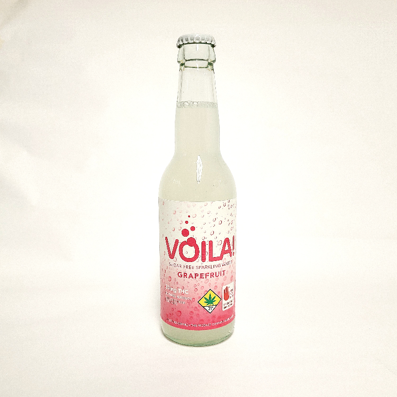 Voila! | Grapefruit Sparkling Mineral Water 30 mg  Main Image