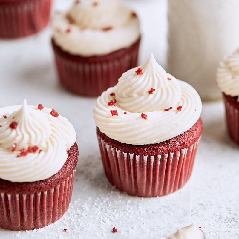 Lot de 6 cupcakes red velvet Main Image