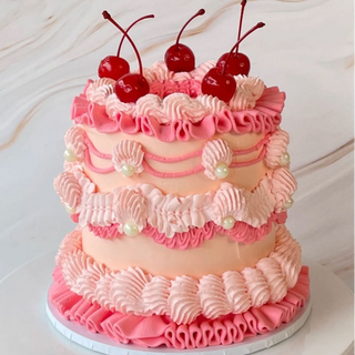 Gâteau rétro à la cerise