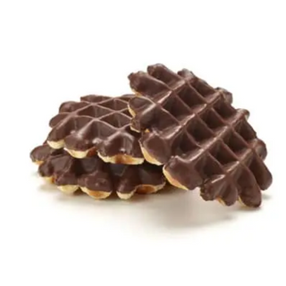 Vanille wafels met chocolade