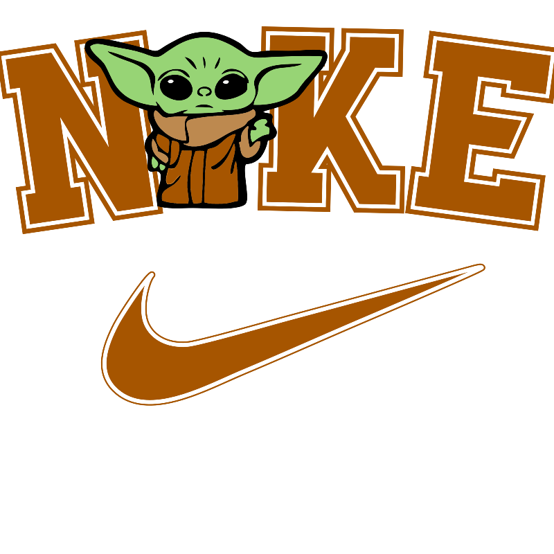 Baby Yoda Nke T-shirt