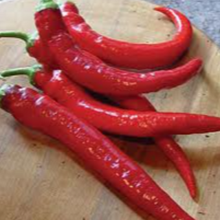 709 Long Red Narrow Cayenne