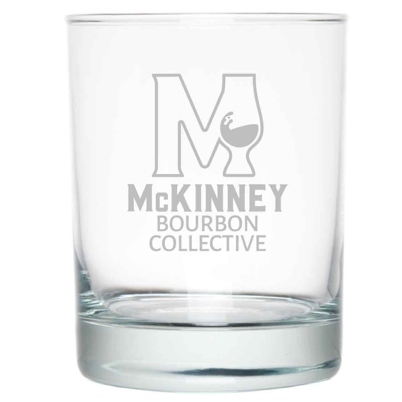 MBC Logo Rocks Glass