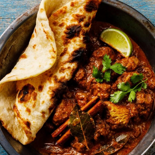 Masala Chicken with Roti