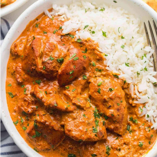 Masala Chicken with Rice