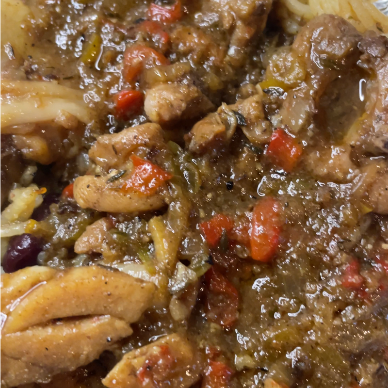 Brown Stew Chicken Main Image