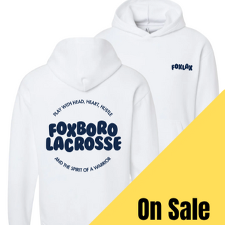 WF ADULT White Puff Lax Hoodie 