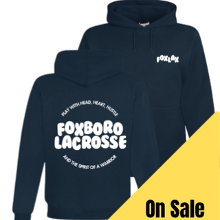 WF ADULT Navy Puff Lax Hoodie