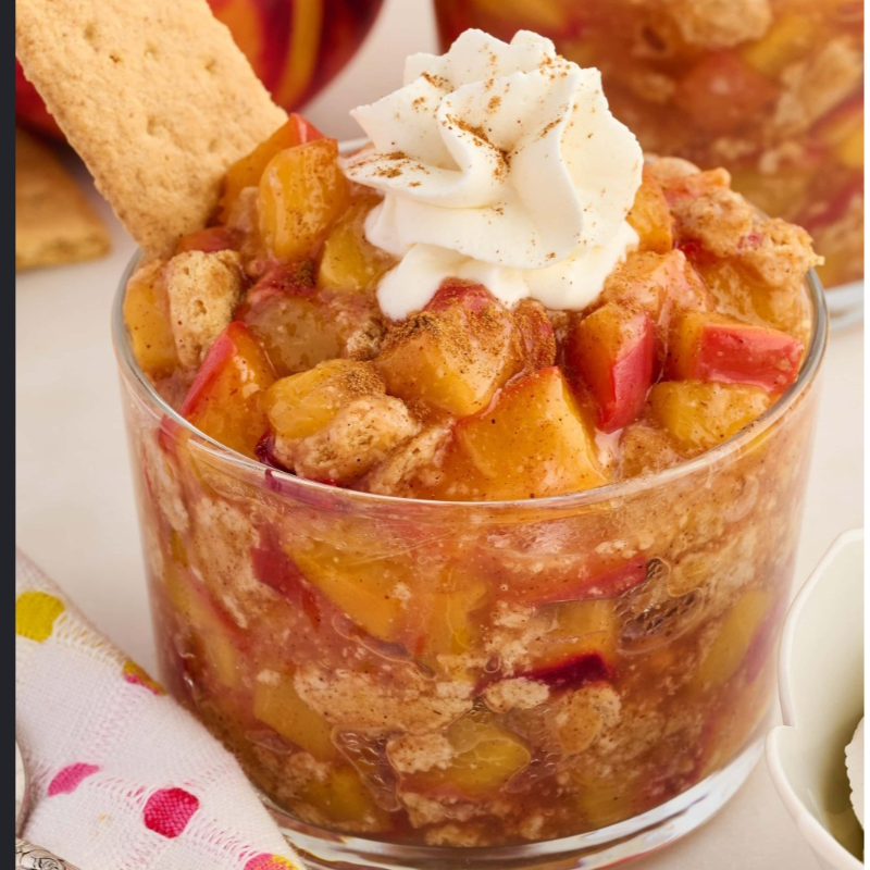 Peach Cobbler Cup
