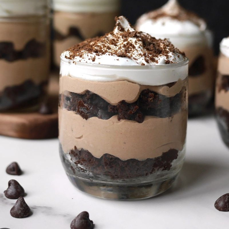 Chocolate Mousse Cake Cup
