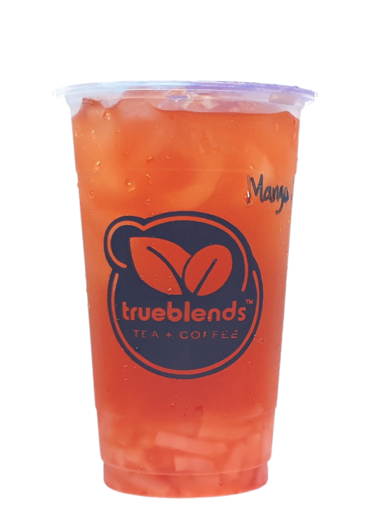 Mango Strawberry Nata Green Tea (in large sealed cup) 750 ml