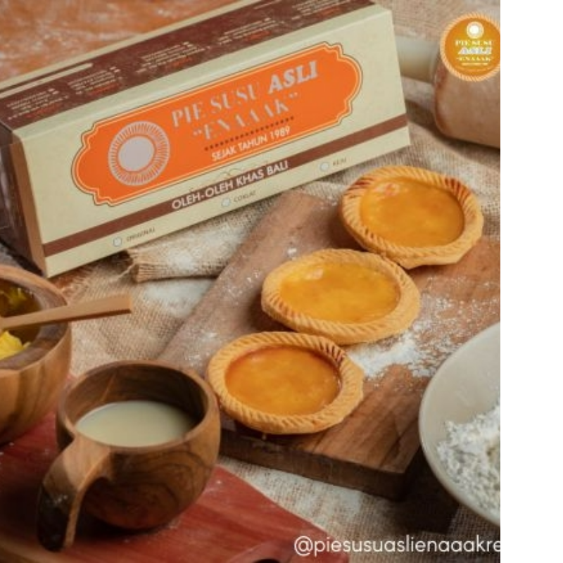 Pie Susu asli ENAAAK ( 10 Pieces )
