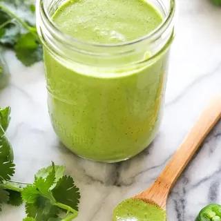 12oz Bottle of House Special Green Sauce Image