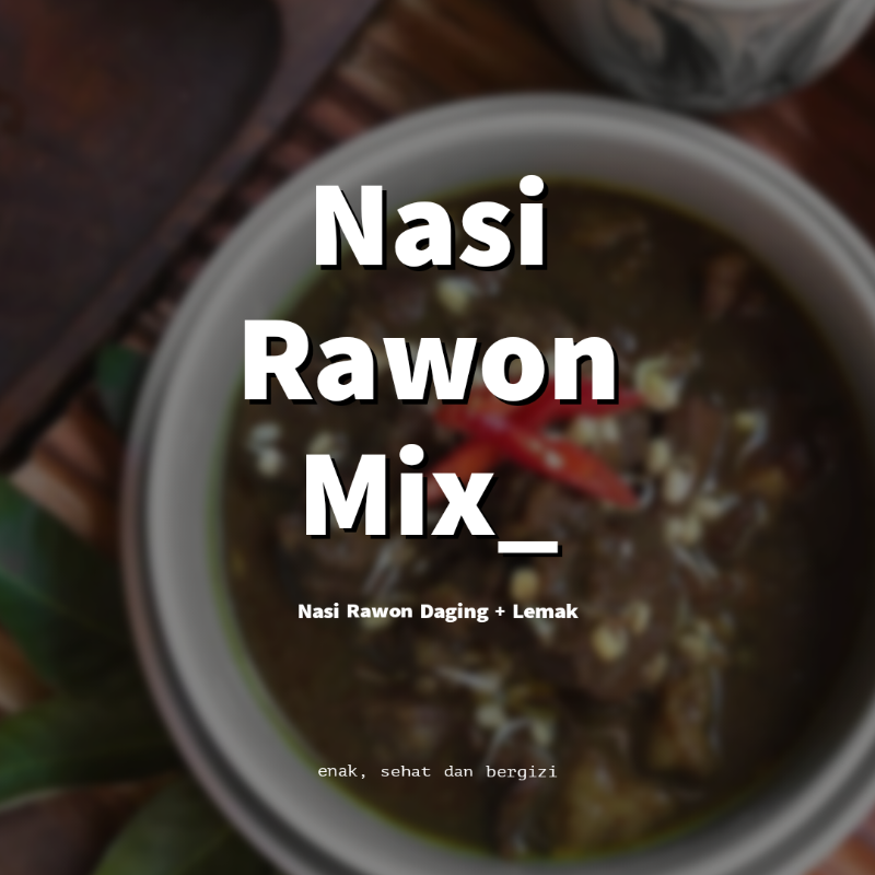 Nasi Rawon Mix Main Image