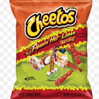 Flammin Limon Cheetos