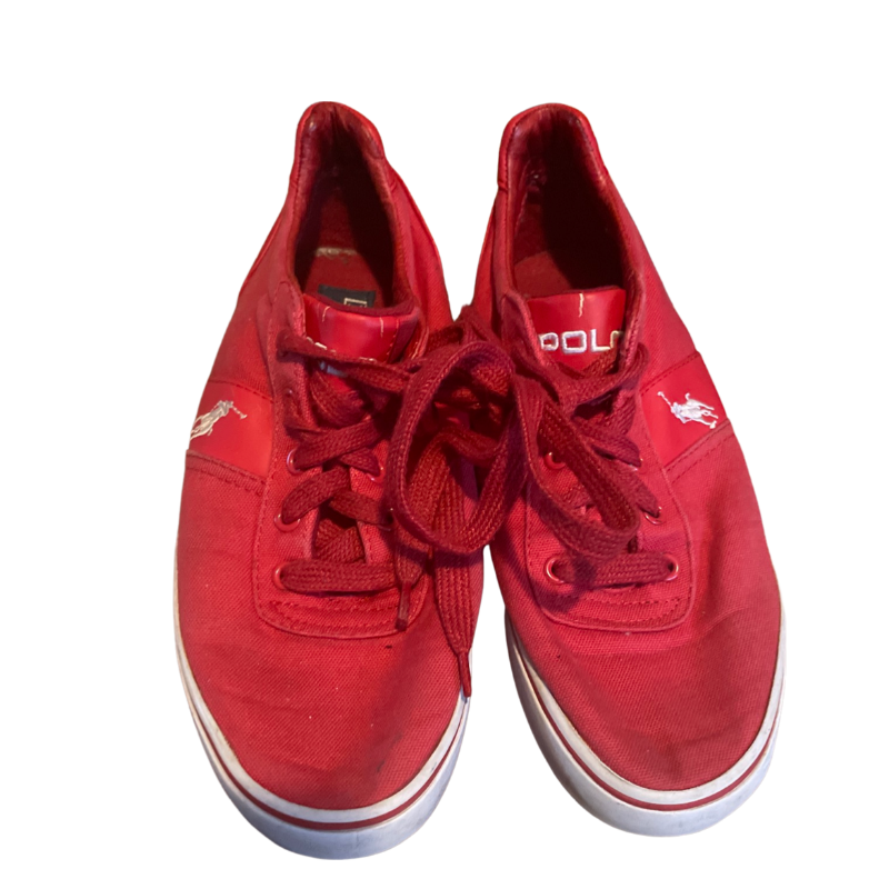 Red Ralph Lauren Sneakers Men’s  Main Image