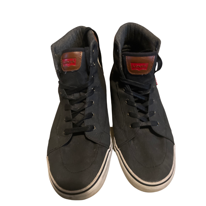 Levi’s Black Hi top Sneakers Main Image