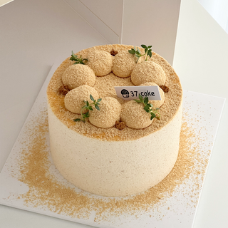 燕麥豆乳麻薯小丸子🍡蛋糕