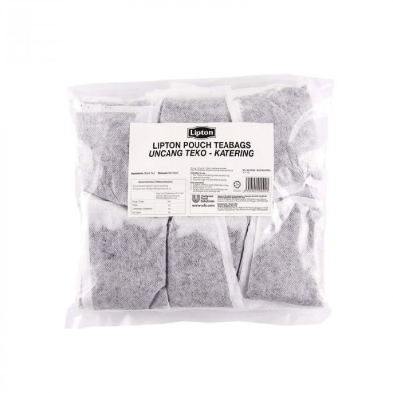 LIPTON POUCH TEABAGS KATERING 14GR (PKT)