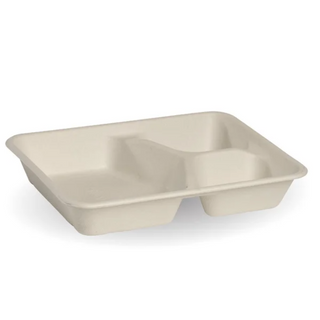 BIOPAK LARGE 3-COMPARTMENT (B-LB-3C-N-LARGE) (SLV)