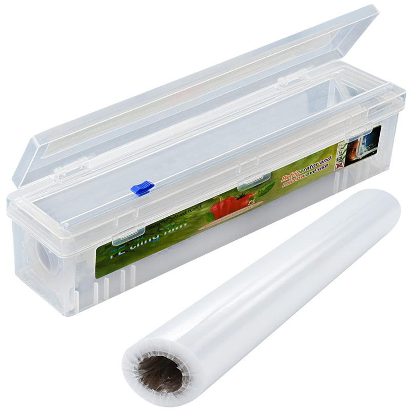 CLING WRAP FILM WITH 3 SLIDE BLADE 300MM X 300MM